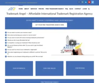 Trademarkangel.com(Trademark Angel) Screenshot
