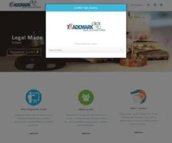 Trademarkclick.com(Trademark Registration) Screenshot