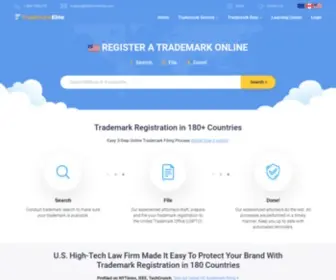 Trademarkelite.com(Trademark Elite) Screenshot