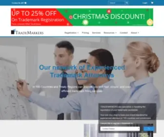Trademarkers.com(Trademark Registration) Screenshot