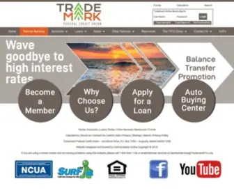 Trademarkfcu.org(Trademark Federal Credit Union) Screenshot