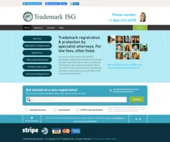 Trademarkisg.com(Trademarkisg) Screenshot