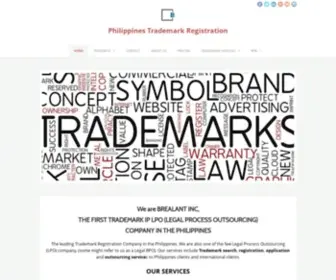 Trademark.net.ph(Brealant Inc) Screenshot