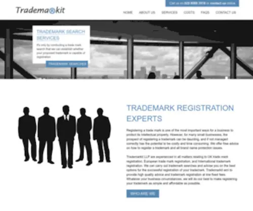 Trademarkregistration.org.uk(Trademarkregistration) Screenshot