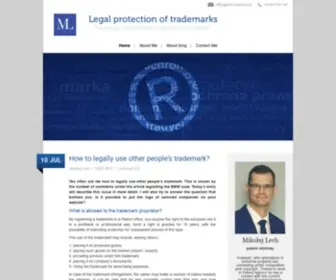 Trademarks-Blog.eu(Things you should know to protect your brand) Screenshot