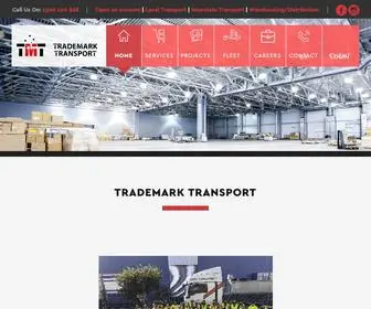 Trademarktransport.com(Trademark Transport) Screenshot