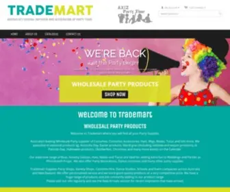 Trademart.com.au(Trademart Wholesale Party Supplies) Screenshot