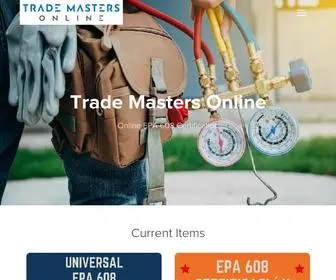 Trademastersonline.com(Trade Masters Online) Screenshot