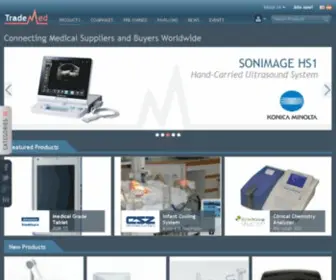 Trademed.com(Medical Equipment and devices for hospitals or institutions) Screenshot