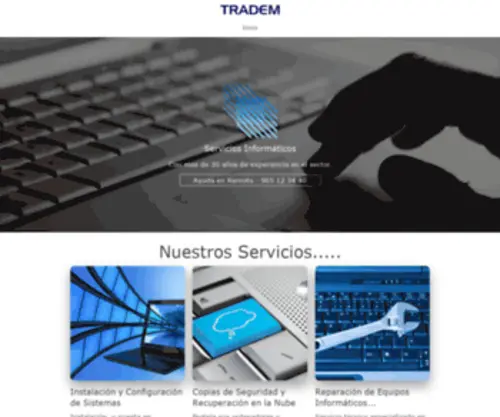 Tradem.org(Oferta) Screenshot