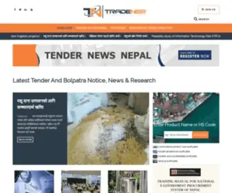 Tradenep.com(Bolpatra Bid and Tender in Nepal) Screenshot