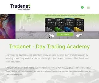 Tradenet.com(Live Day Trading Academy) Screenshot