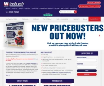 Tradeonlyplumbing.co.uk(Trade Only Plumbing & Heating Supplies) Screenshot