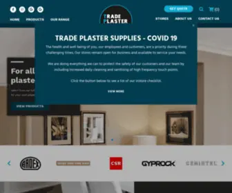 Tradeplaster.com.au(Trade Plaster Supplies) Screenshot