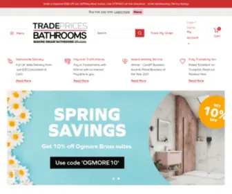 Tradeprices.com(Bathroom Furniture) Screenshot