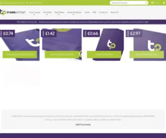 Tradeprinter.co.uk(Trade Printer) Screenshot