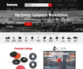 Tradequip.com(Oil & Gas Equipment) Screenshot