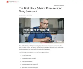 Traderhq.com(Your Guide to Stock Advisor & Stock Picking Services in 2024) Screenshot