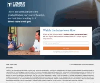 Traderinterviews.com(Trader Interviews) Screenshot