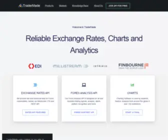 Tradermade.co.uk(Technical Analysis of Charts from Tradermade International Ltd) Screenshot