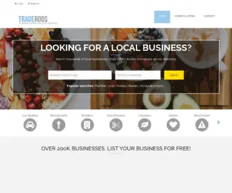 Traderoos.com.au(Australia Online Business Directory) Screenshot