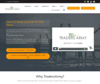 Tradersarmy.com(Learn to Trade) Screenshot