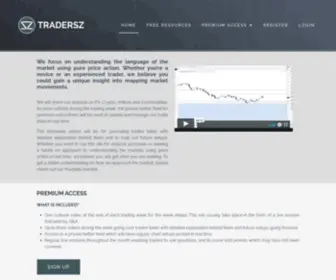 Tradersz.com(We focus on understanding the language of the market using pure price action) Screenshot