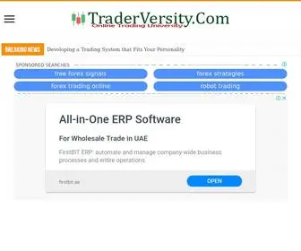 Traderversity.com(Forex strategies) Screenshot