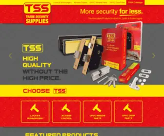 Tradesecuritysupplies.co.uk(Trade Security Supplies) Screenshot