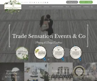 Tradesensation.com(Planning & Design Excellence) Screenshot