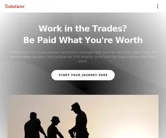 Tradesfactor.com(Find Skilled Trades Workers) Screenshot