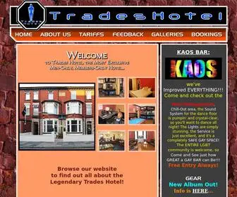 Tradeshotelblackpool.co.uk(Trades Hotel) Screenshot