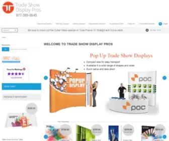 Tradeshowdisplaypros.com(Tradeshowdisplaypros) Screenshot
