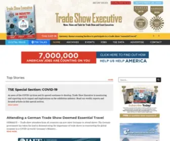 Tradeshowexecutive.com(Trade Show Executive) Screenshot