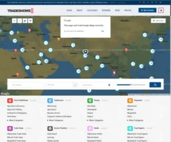 Tradeshows.asia(Trade shows Asia) Screenshot