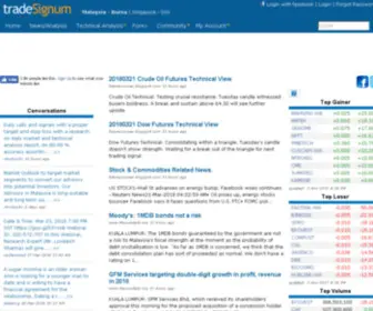 Tradesignum.com(MA 1) Screenshot