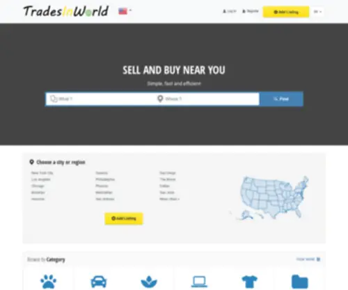 TradesinWorld.com(Trades in World) Screenshot