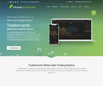 Tradesmarter.com(Tradesmarter White Label Trading Platform) Screenshot