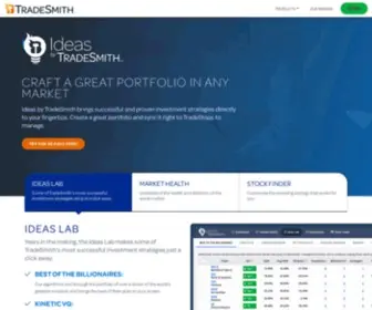 Tradesmithideas.com(Tradesmithideas) Screenshot