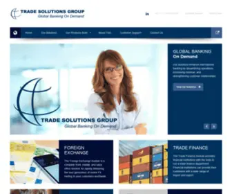 Tradesolutionsgroup.com(Trade Solutions Group) Screenshot