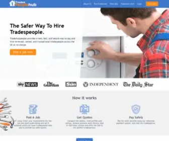 Tradespeoplehub.co.uk(Tradespeople Hub) Screenshot