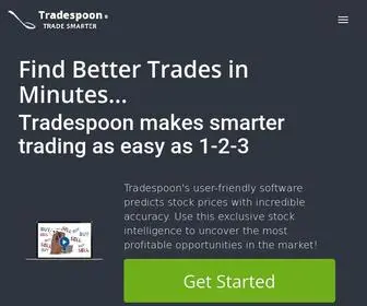 Tradespoon.com(Trade Smarter) Screenshot