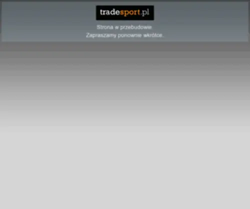 Tradesport.pl(Markowe obuwie sportowe) Screenshot