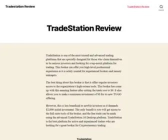 Tradestationreview.co(TradeStation Review 2021) Screenshot