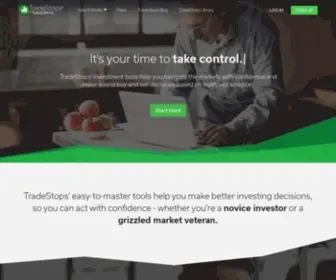 Tradestops.com(Investment Tools) Screenshot