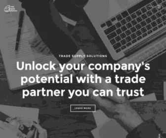 Tradesupplysolutions.com(Unlock your company's potential with a trade partner you can trust. Trade Supply Solutions) Screenshot