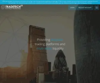 Tradetechalpha.com(Finalto Trading) Screenshot