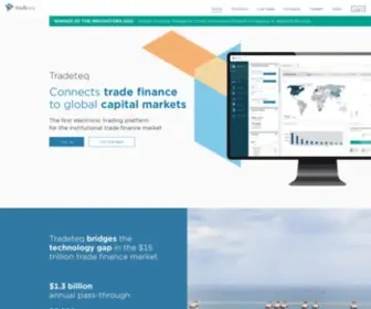 Tradeteq.com(Trade finance) Screenshot
