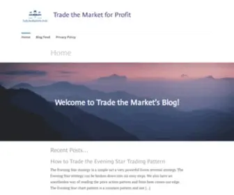 Tradethemarketforprofit.com(Trade the Market for Profit) Screenshot