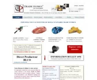 Tradetoprice.com(Page d'Accès) Screenshot